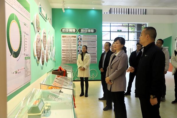 崇左市副市长黄覃梅到广西南亚所调研