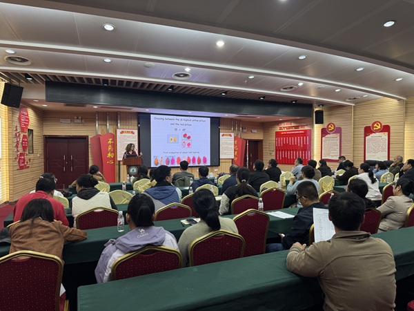 以色列著名学者Noemi Tel-Zur教授到园艺所开展学术交流