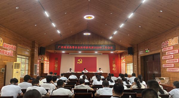 广西南亚所召开2026年工作会议